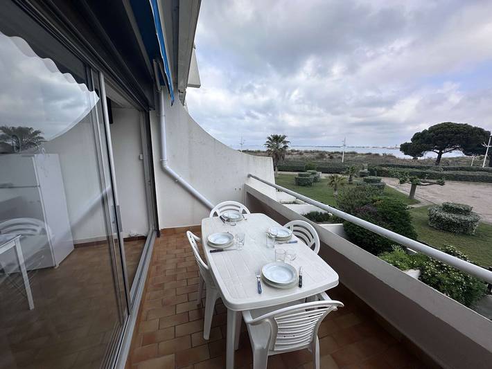 Ganzes Studio, Klimatisiertes Studio-Kabine 4 Pers - Port Camargue mit Parkplatz in Port Camargue, Le Grau-du-Roi