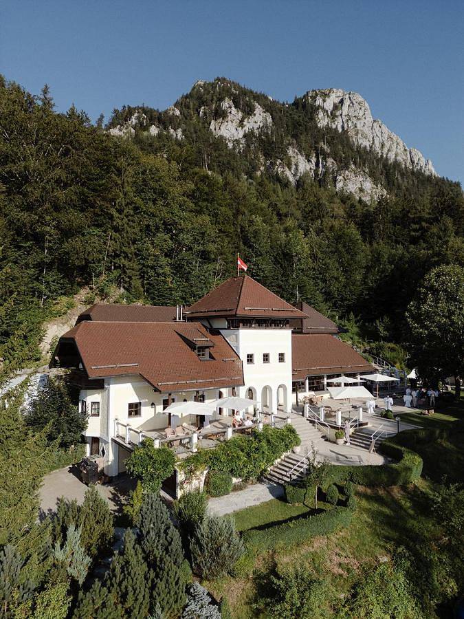 Ferienhaus für 2 Personen, mit Balkon und Terrasse sowie Garten und Ausblick in Thalgau
