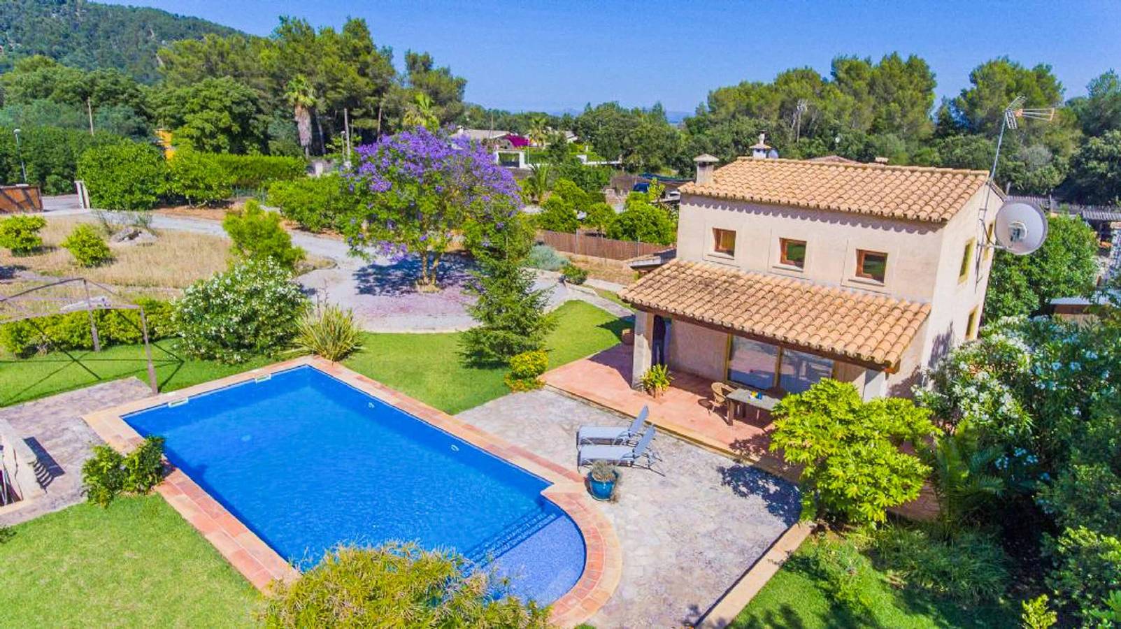 Villa für 2 Personen mit Terrasse in Crestatx, Sa Pobla