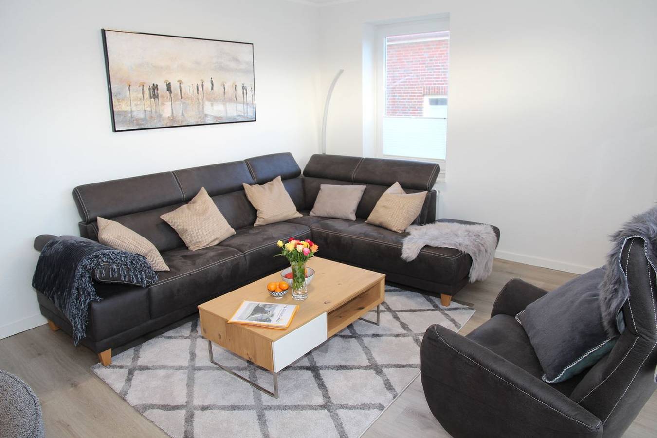 Apartamento entero, Hochwertig renovierte Ferienwohnung mit Fahrstuhl in Norddeich in Strand Norddeich, Norddeich