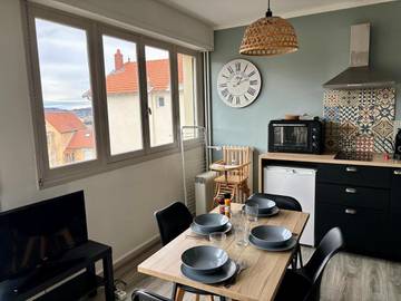 Gîte pour 4 personnes, avec vue à Royat