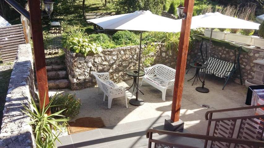 Appartement de vacances pour 2 personnes, avec jardin