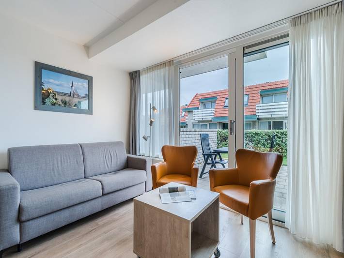 Gîte pour 4 personnes, avec terrasse et piscine, animaux acceptés à De Koog - 2