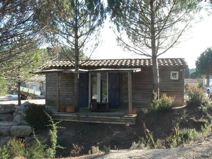 Gîte pour 4 personnes, avec jardin et vue ainsi que piscine et terrasse à Mourèze - 2