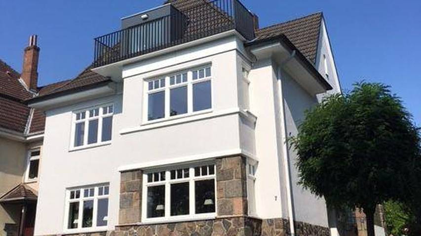 Ferienwohnung für 2 Personen, mit Garten und Ausblick in Holtenau