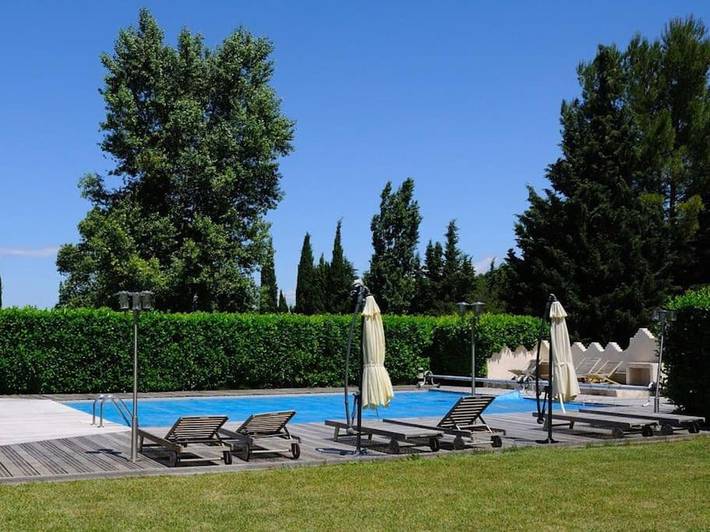 Gîte pour 6 personnes, avec piscine ainsi que vue et jardin à Le Beaucet - 4