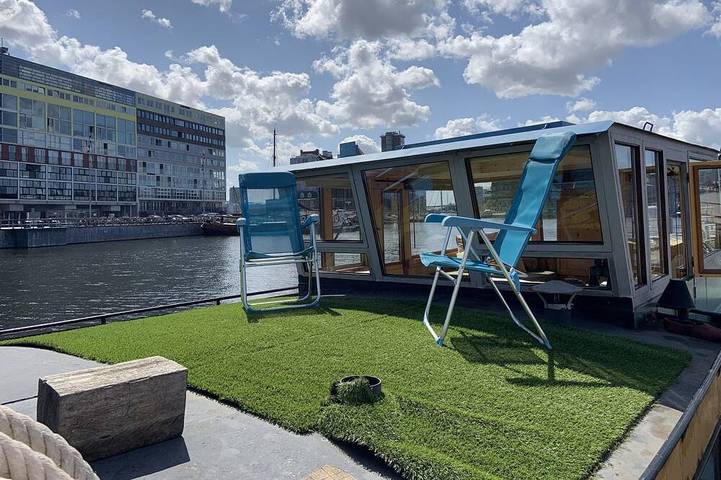 Hausboot für 2 Personen, mit Terrasse in Amsterdam - 4