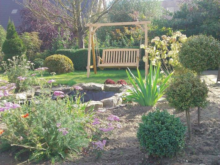 Ferienwohnung für 3 Personen, mit Garten und Ausblick in Jork