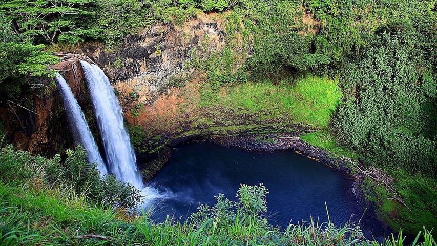 Vacation rental for 2 people, with balcony and yard in Kauai