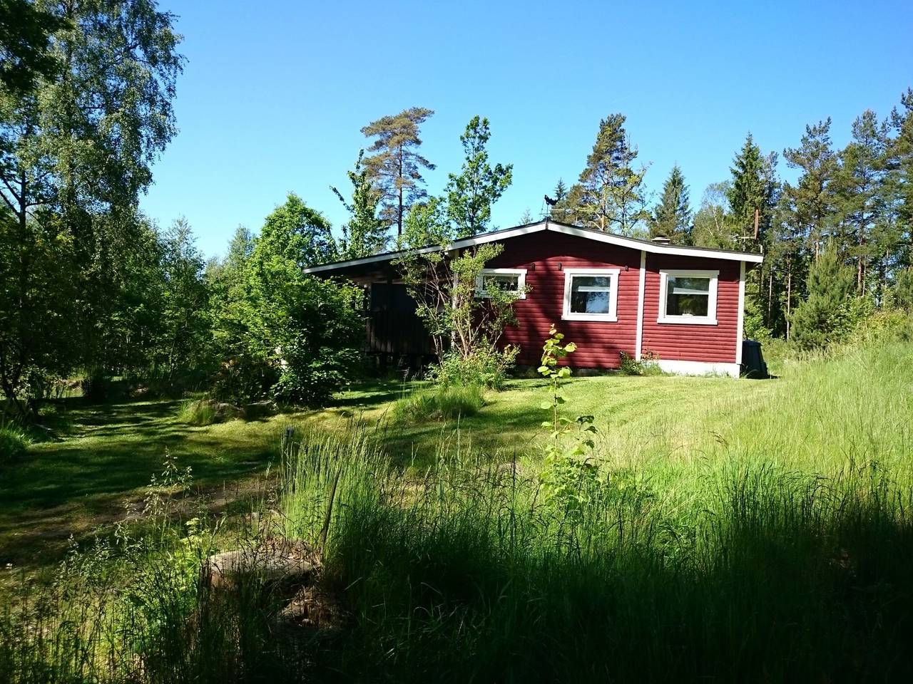 Gemütliches Ferienhaus in Seenähe in Kalvshult, Kronoberg