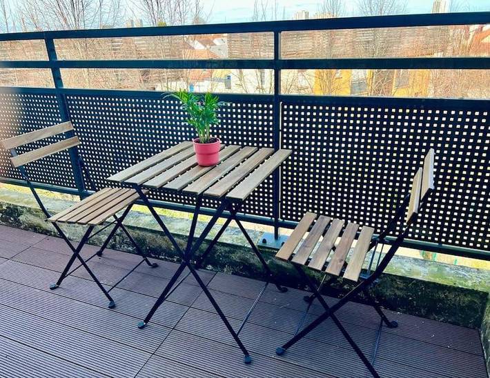 Gîte pour 4 personnes, avec balcon à Bobigny - 4