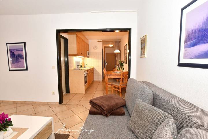 Ferienwohnung für 4 Personen, mit Balkon auf Borkum - 2