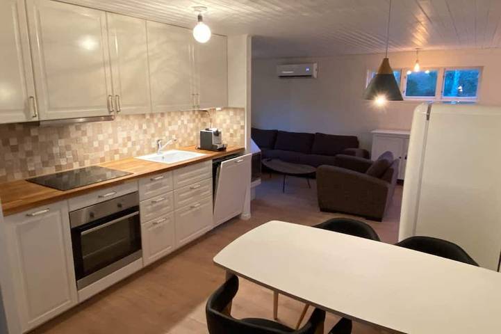 Ferienhaus für 8 Personen, mit Balkon und Garten am Bolmen