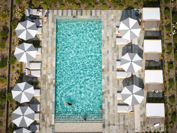 Hôtel pour 3 personnes, avec piscine et sauna ainsi que jardin et vue à Kervignac - 2