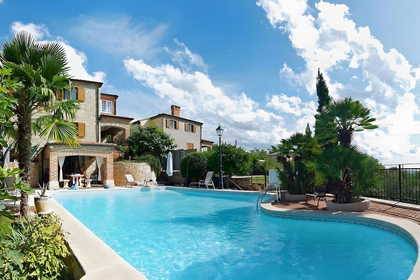 Villa Gloria al Padre con vista mare in Kastelir, Castellier-Santa Domenica