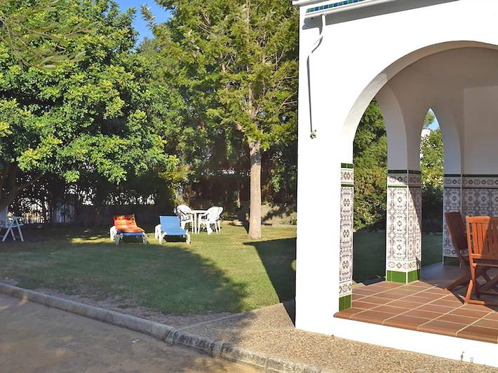 Ferienhaus für 5 Personen, mit Terrasse und Garten