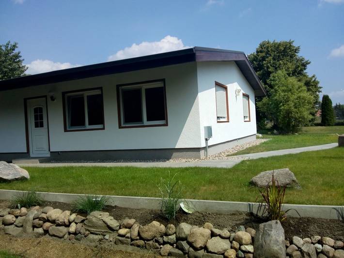 Bungalow für 6 Personen, mit Terrasse und Garten am Plauer See