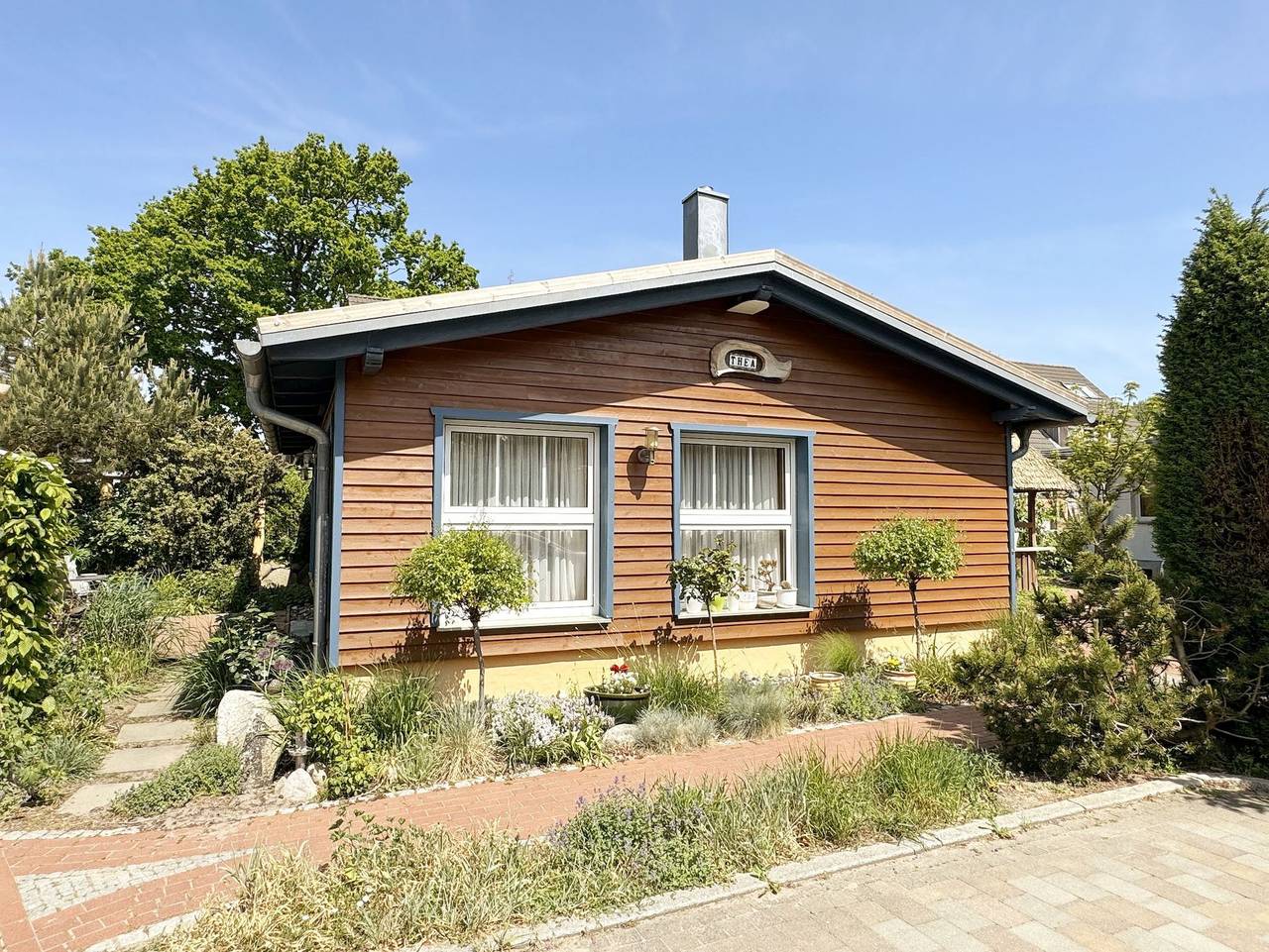 Mr: Ferienhaus Thea mit Terrasse in Baabe, Rügen