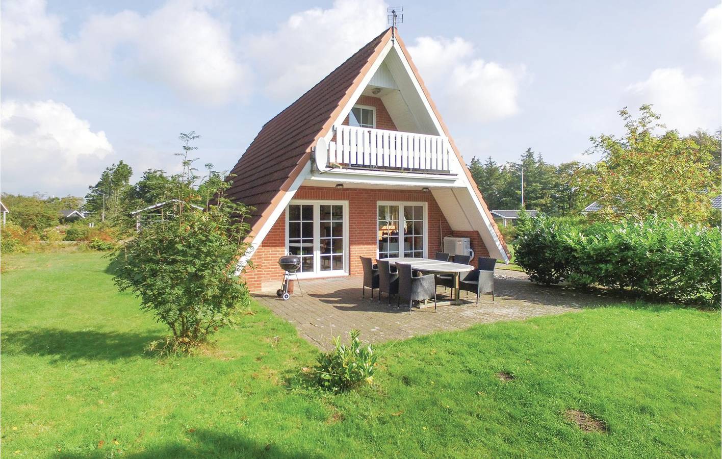 Ferienhaus für 6 Personen mit Terrasse in Skjern, Ringkøbing Fjord