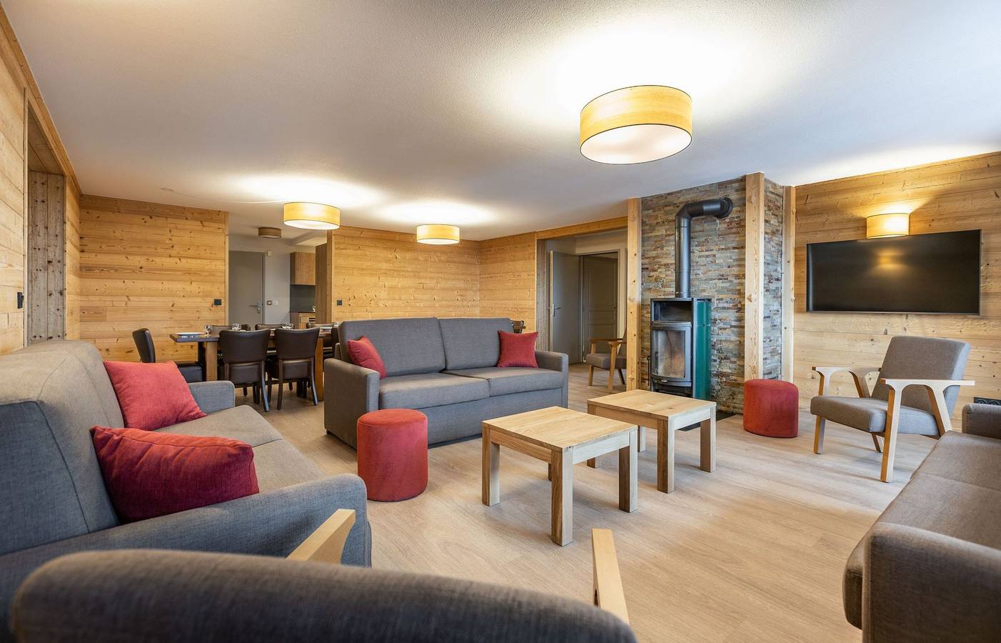 Appartement entier, Appartement de vacances pour 16 personnes avec piscine in Belle Plagne, La Plagne-Tarentaise