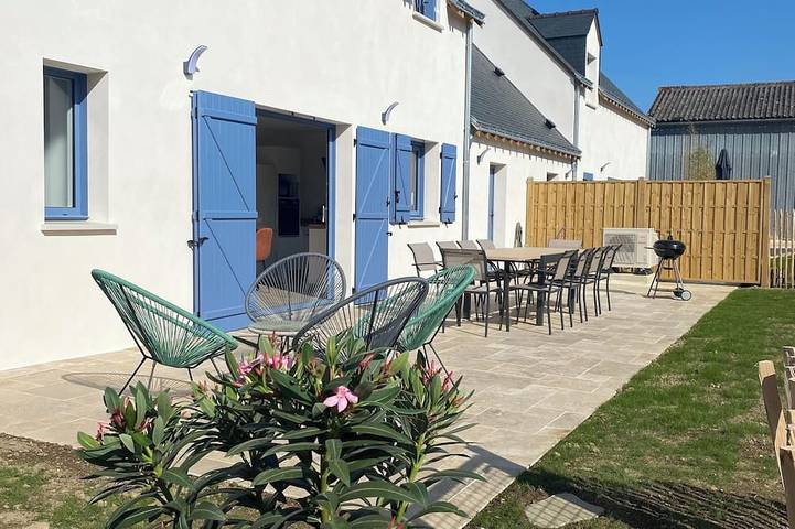 Maison de vacances pour 9 personnes, avec jardin et terrasse