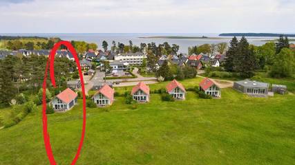 Ferienhaus für 8 Personen, mit Garten und Sauna sowie Ausblick, mit Haustier an der Müritz