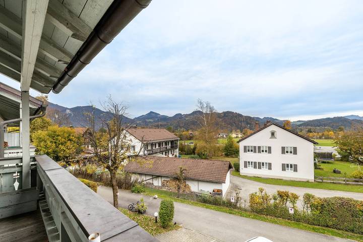 Appartement entier, Appartement 'Fewo Brünnstein - Chambre 50' avec vue sur la montagne, jardin commun et Wi-Fi in Oberaudorf, Alpes bavaroises