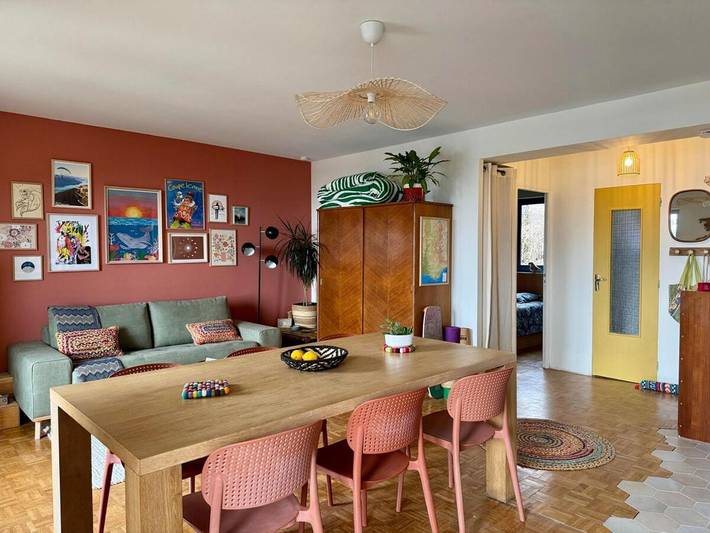 Appartement de vacances pour 4 personnes, avec Balcon et Vue