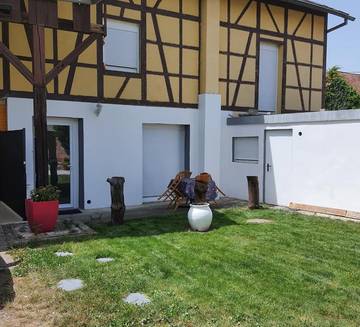 Gîte pour 2 personnes, avec jardin dans Obersaasheim