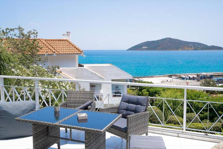 Ferienwohnung für 4 Personen, mit Balkon und Ausblick