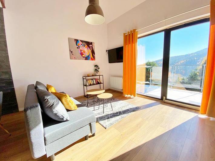 Apartament wakacyjny dla 6 osób, z sauna i jacuzzi oraz ogród w Szczyrk