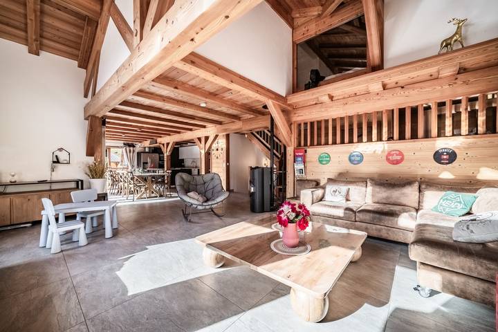 Chalet für 15 Personen, mit Whirlpool und Garten in Châtel - 4