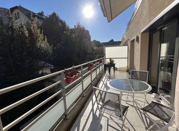 Gîte pour 4 personnes, avec balcon à Aix-les-Bains