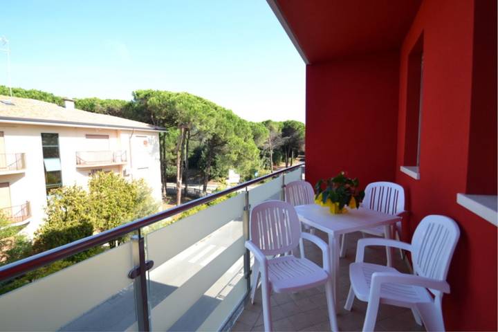 Vakantiewoning voor 5 personen, met Balkon/Terras in Rosolina Mare
