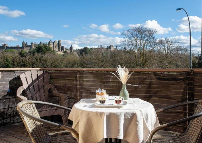 Maison de vacances pour 6 personnes, avec jardin et jacuzzi