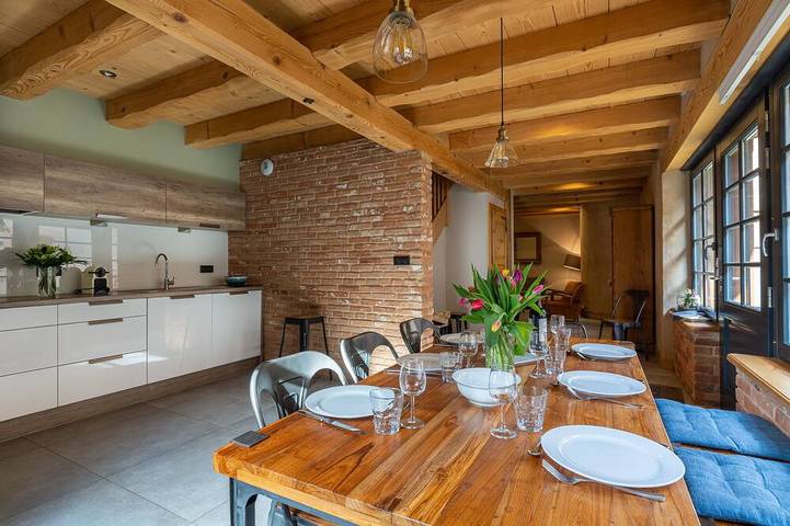 Maison de vacances pour 8 personnes, avec jardin