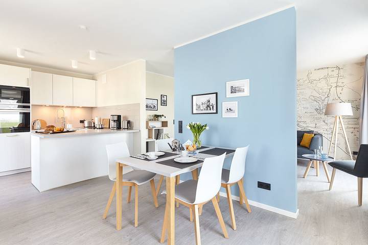 Ganze Ferienwohnung, Appartementhaus Küstenperle - 3-Raum-Fewo Meerblick in Büsum, Kreis Dithmarschen