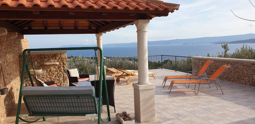 Robinson home in Bol with Seaview, Terrace, Air condition, Wifi (3414-1) in Bol, Brac