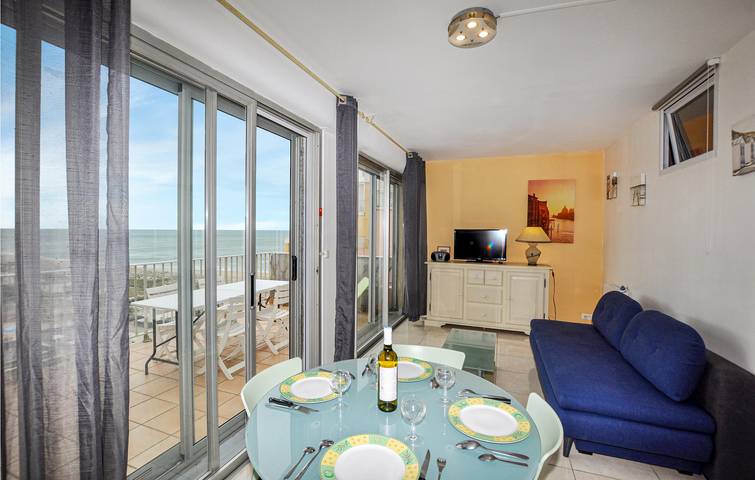 Location de vacances pour 4 personnes, avec Terrasse à Le Barcarès