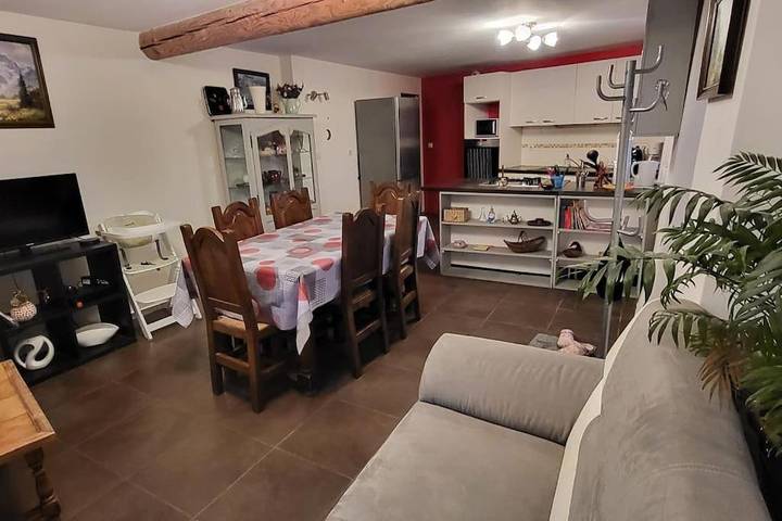 Maison de vacances pour 6 personnes, avec jardin et vue