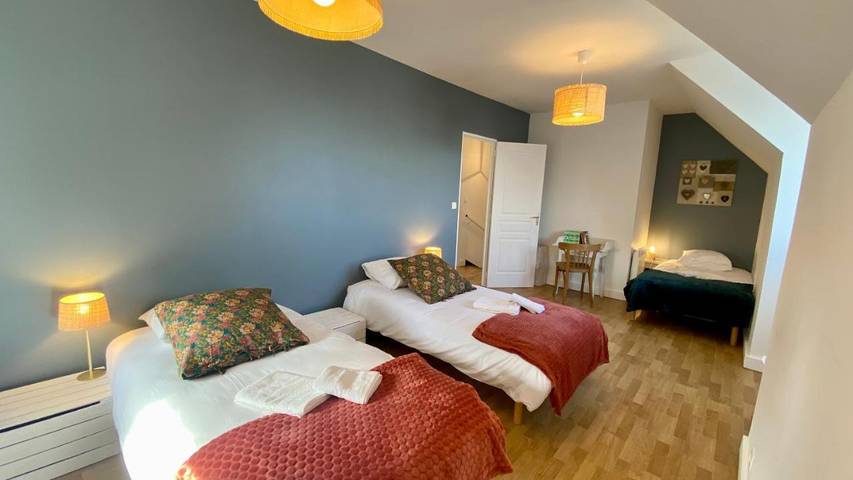 Vakantiehuis voor 5 personen, met terras, kindvriendelijk in Le Crotoy