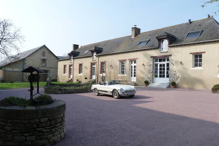 Chambre d’hôte pour 4 personnes, avec jardin à Domloup
