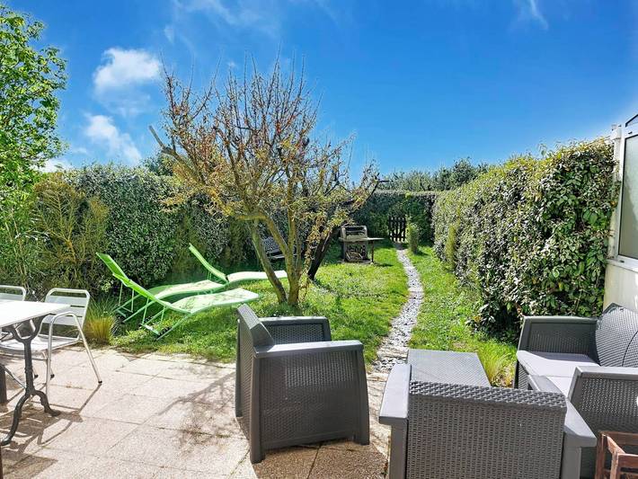 Location de vacances pour 4 personnes, avec balcon et jardin à Erdeven