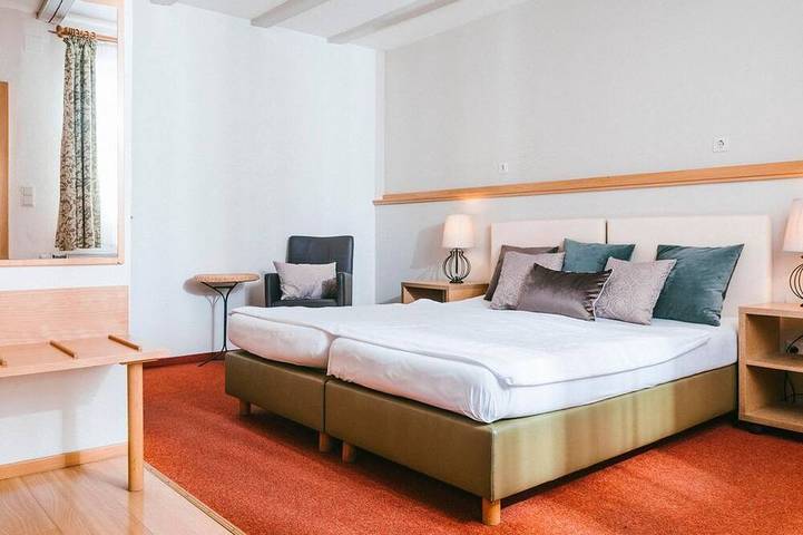 Hotel Garni Vierbettzimmer Du/Wc - Hotel-Johannes-Zeche Tauber in Illmitz, Neusiedlersee-Hügelland