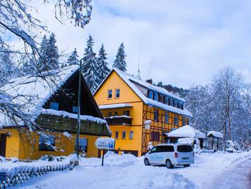 Ferienhaus für 45 Personen, mit Balkon und Garten, kinderfreundlich in Bad Sachsa