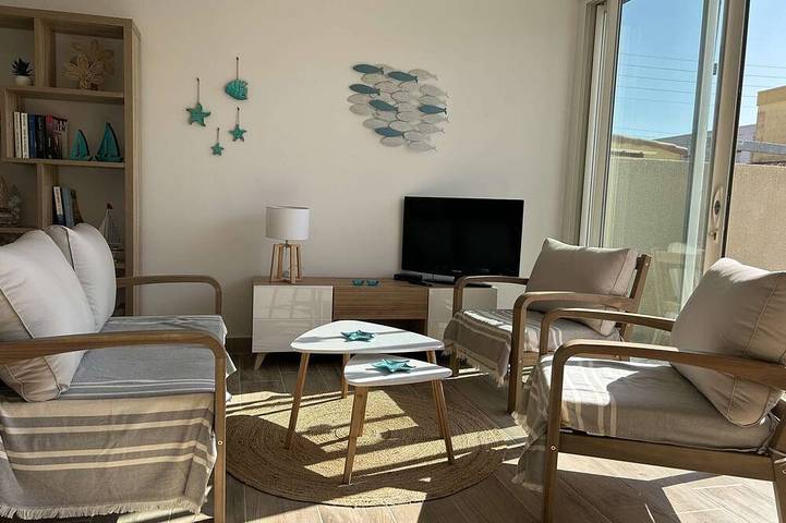 Appartement de vacances pour 4 personnes, avec terrasse à Fleury