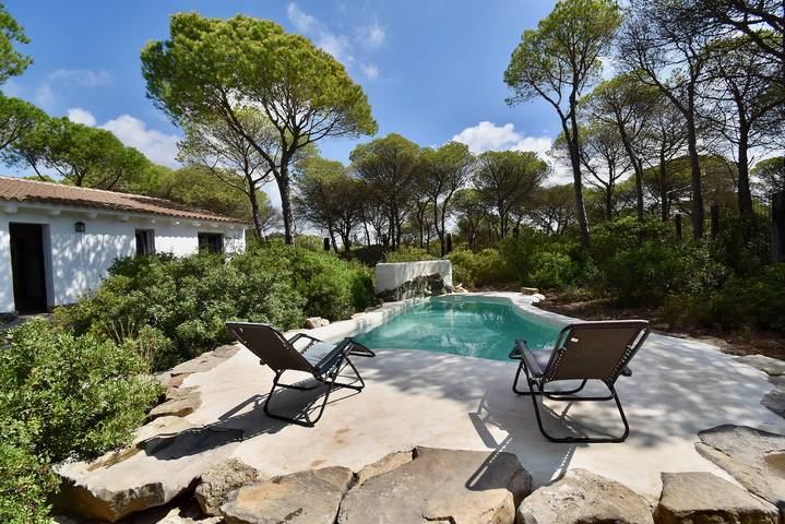 Casa rural para 5 personas, con jardín además de terraza y piscina, Familias con niños en Chiclana de la Frontera - 4