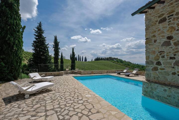 Location de vacances pour 4 personnes, avec jardin et terrasse à Castellina in Chianti - 2