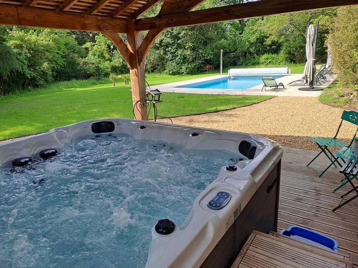 Location de vacances pour 6 personnes, avec sauna et piscine ainsi que jacuzzi et jardin à Chouzy-sur-Cisse - 2