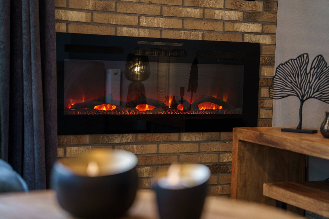 Komfortables Ferienhaus mit stimmungsvollem Kamin für 6 Personen in Lieren in der Veluwe in Veluwe